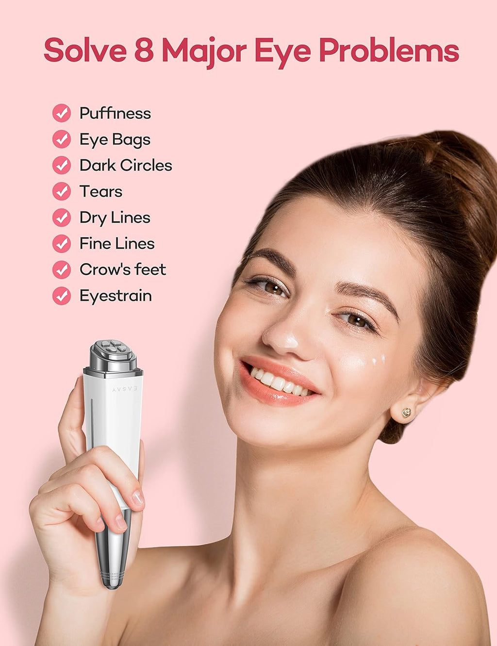 Eye Care Beauty Tool with Heating Pack of 2 G2107