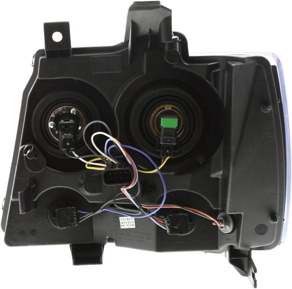 Passenger Side Composite Halogen Headlight A291