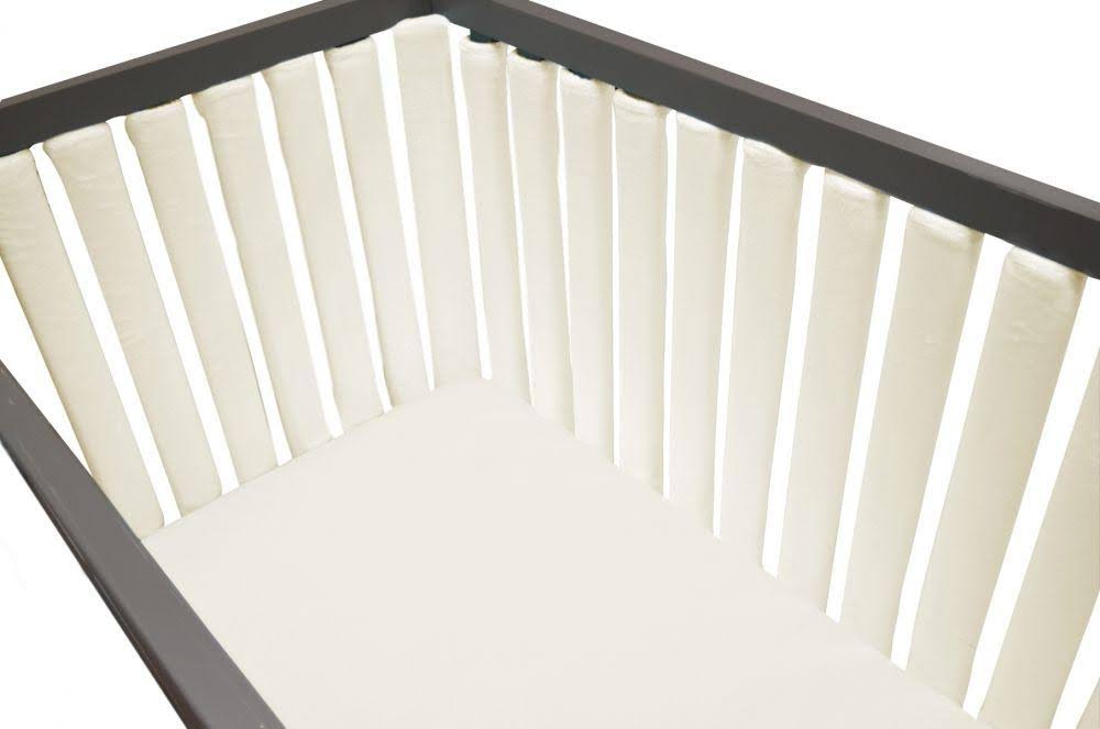 24 Piece Cream Minky Crib Liners J951303
