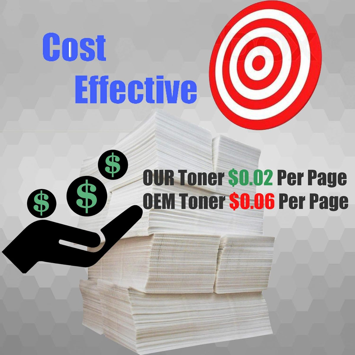 4x Black Toner Cartridge V71121