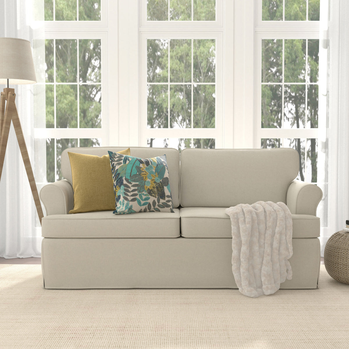 Beige Upholstered Sofa B629592