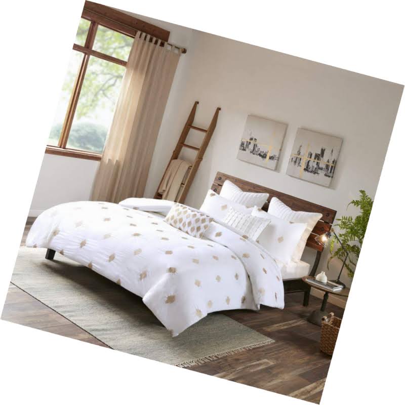 Copper King Cotton Percale Duvet Cover Set A398988