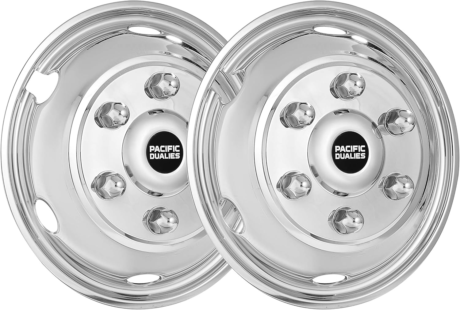 19.5" Stainless Steel Wheel Simulator Rear Tag-Axle Kit P7283