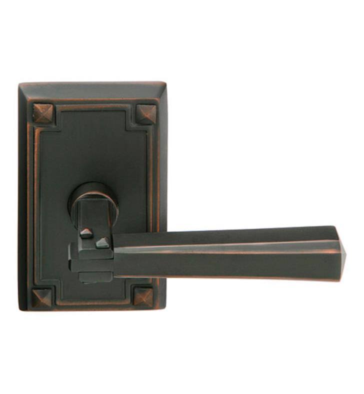 Oil Rubbed Bronze Passage Lever J44779