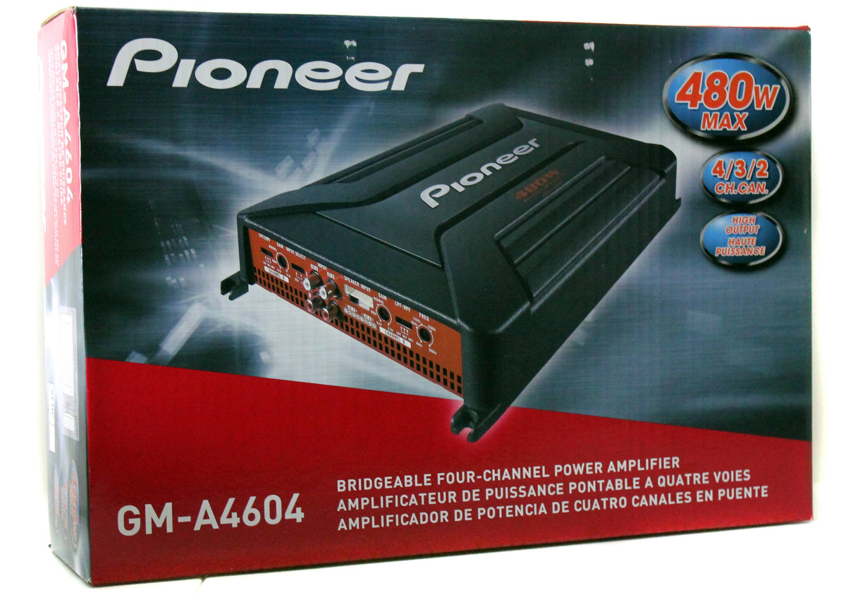 Class AB 4-Channel Car Amplifier 480W H31117