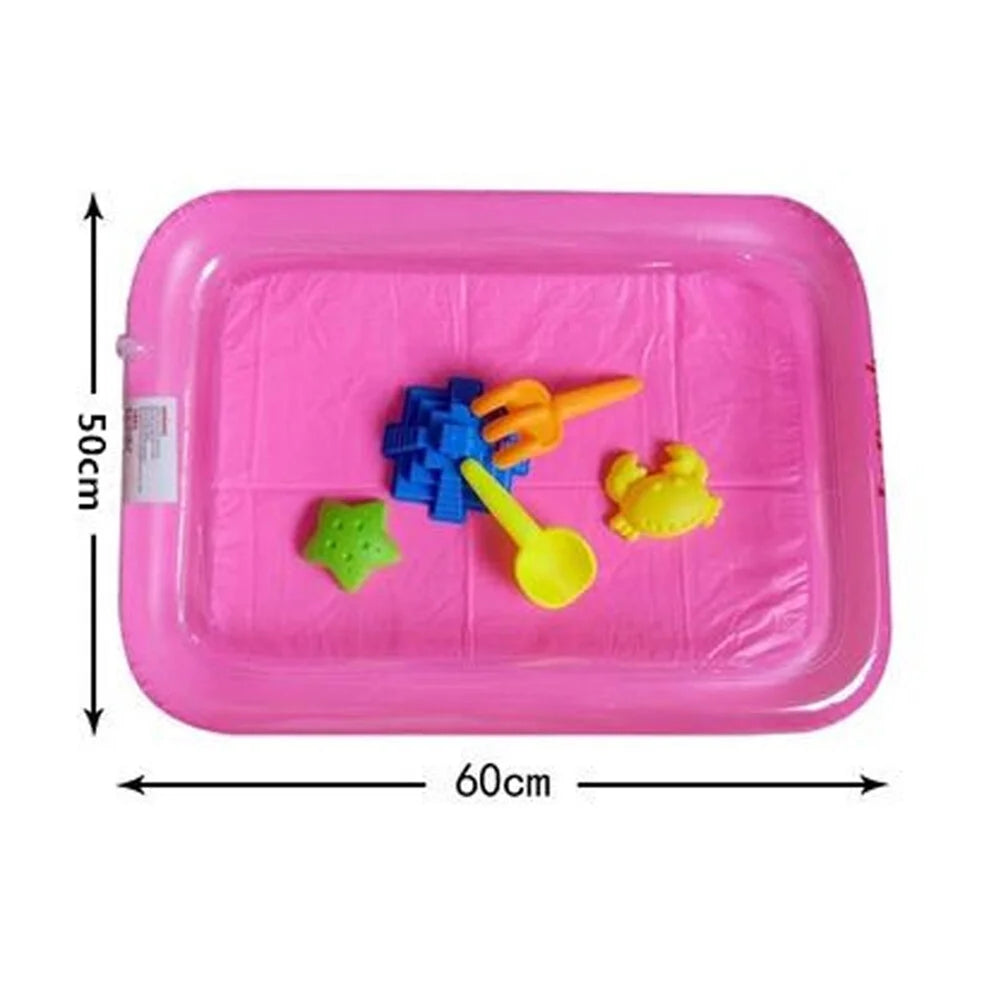 Pink Inflatable Sand Toy Tray Z285751