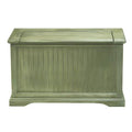 Khaki Green Storage Bench U62477