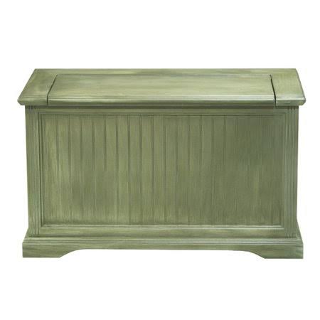Khaki Green Storage Bench U62477