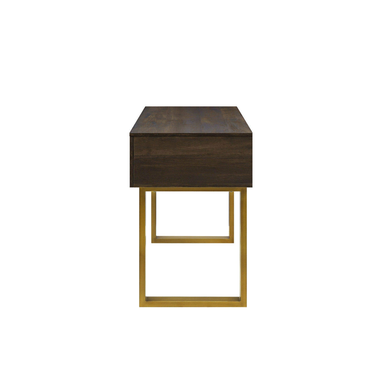 Toasted Brown Ash 3-Drawer Writing Desk C646518