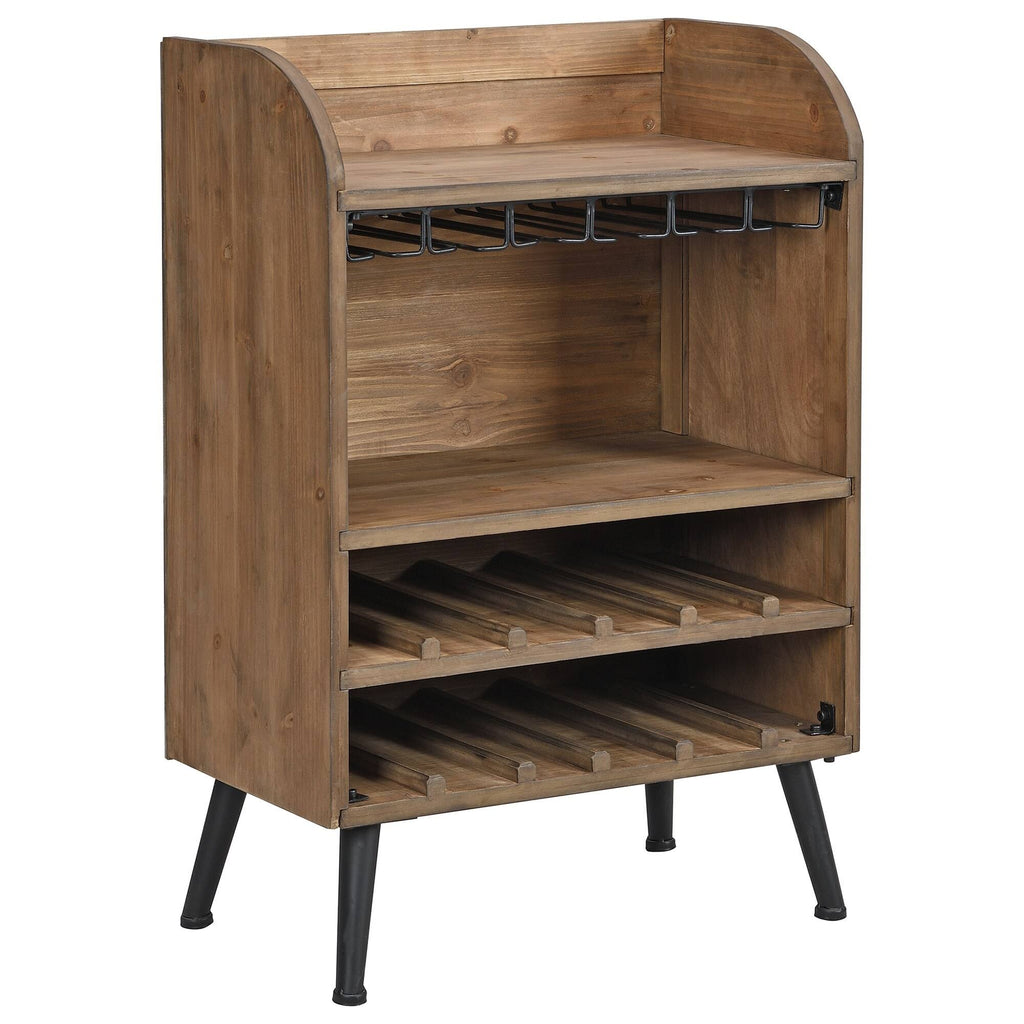 Brown Wood Bar Cabinet U222124