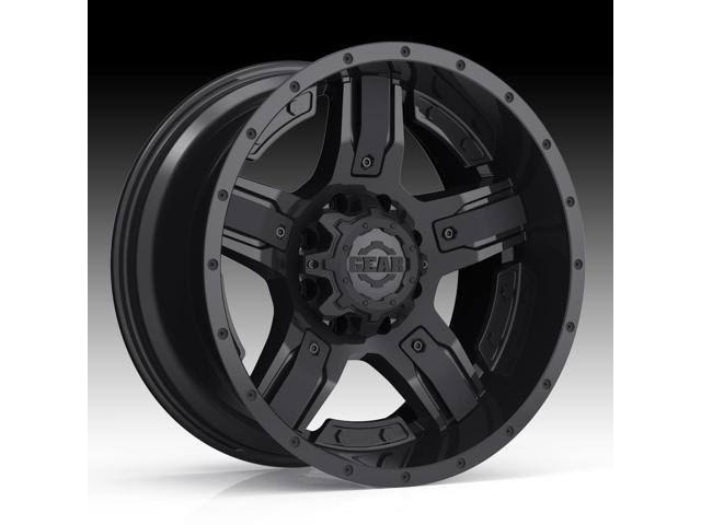Satin Black 20x9 6x135 / 6x139.7 18mm Wheel K343