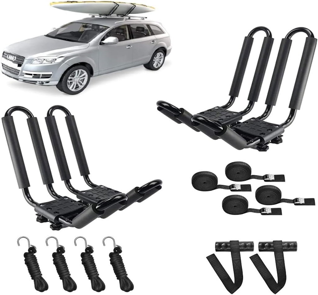 One Pair Fold Down J Bar Kayak Rack Pack of 2 W602