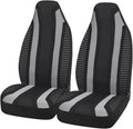 Gray Flax Low Back Car Seat Covers A469094