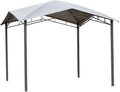 10' x 10' Grey Steel Frame Patio Gazebo C432