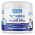 Medicated Hydrocortisone Allergy Cat & Dog Wipes C706309
