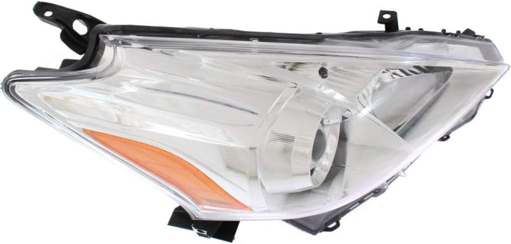 Halogen Headlight Assembly Pair for Toyota Prius V 2012-2014 W44853