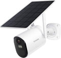 Solar Battery Powered Wireless Security Camera with Motion Detection, 1080P HD, Color Night Vision, IP65 Weatherproof Q140717
