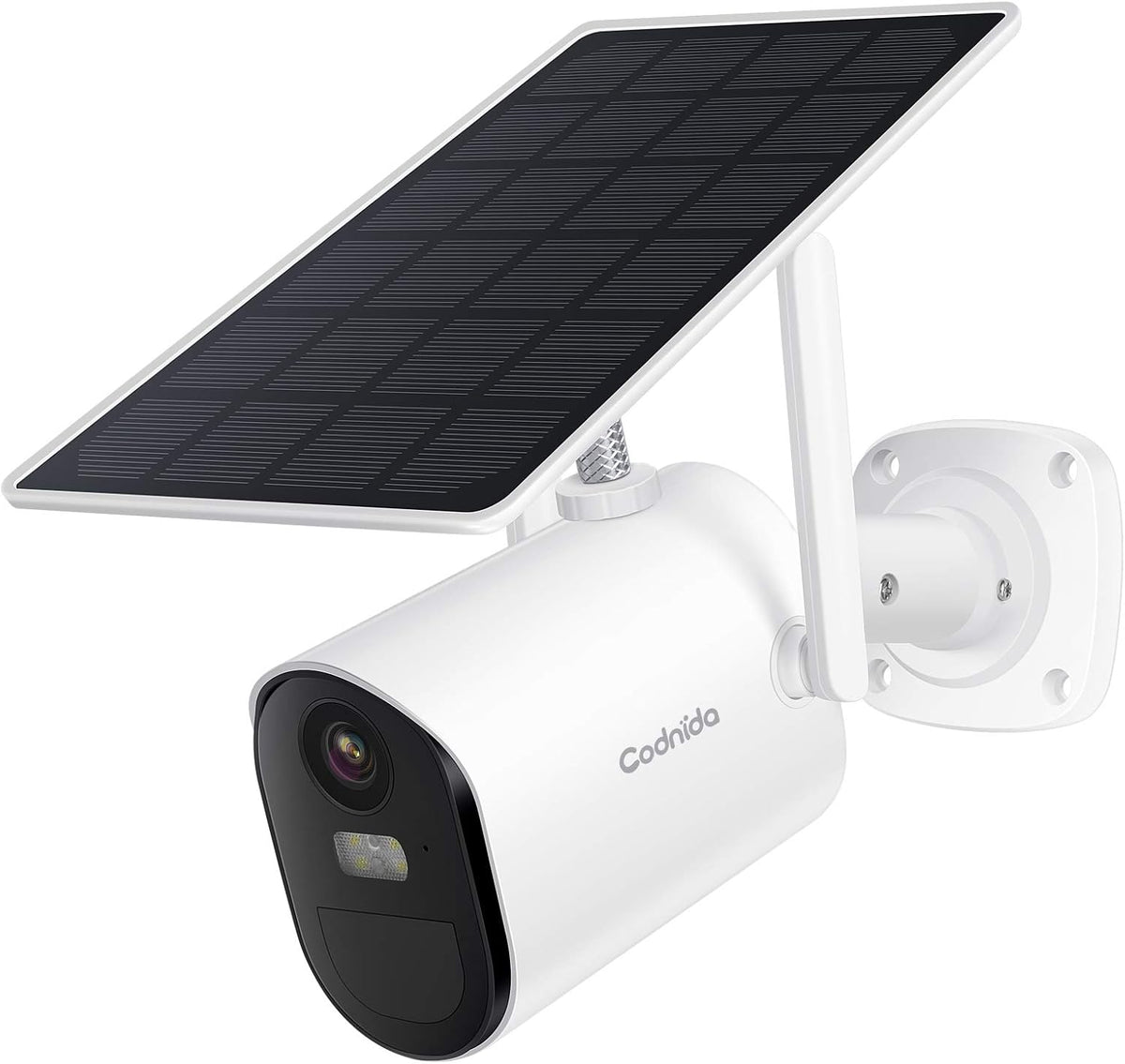 Solar Battery Powered Wireless Security Camera with Motion Detection, 1080P HD, Color Night Vision, IP65 Weatherproof Q140717