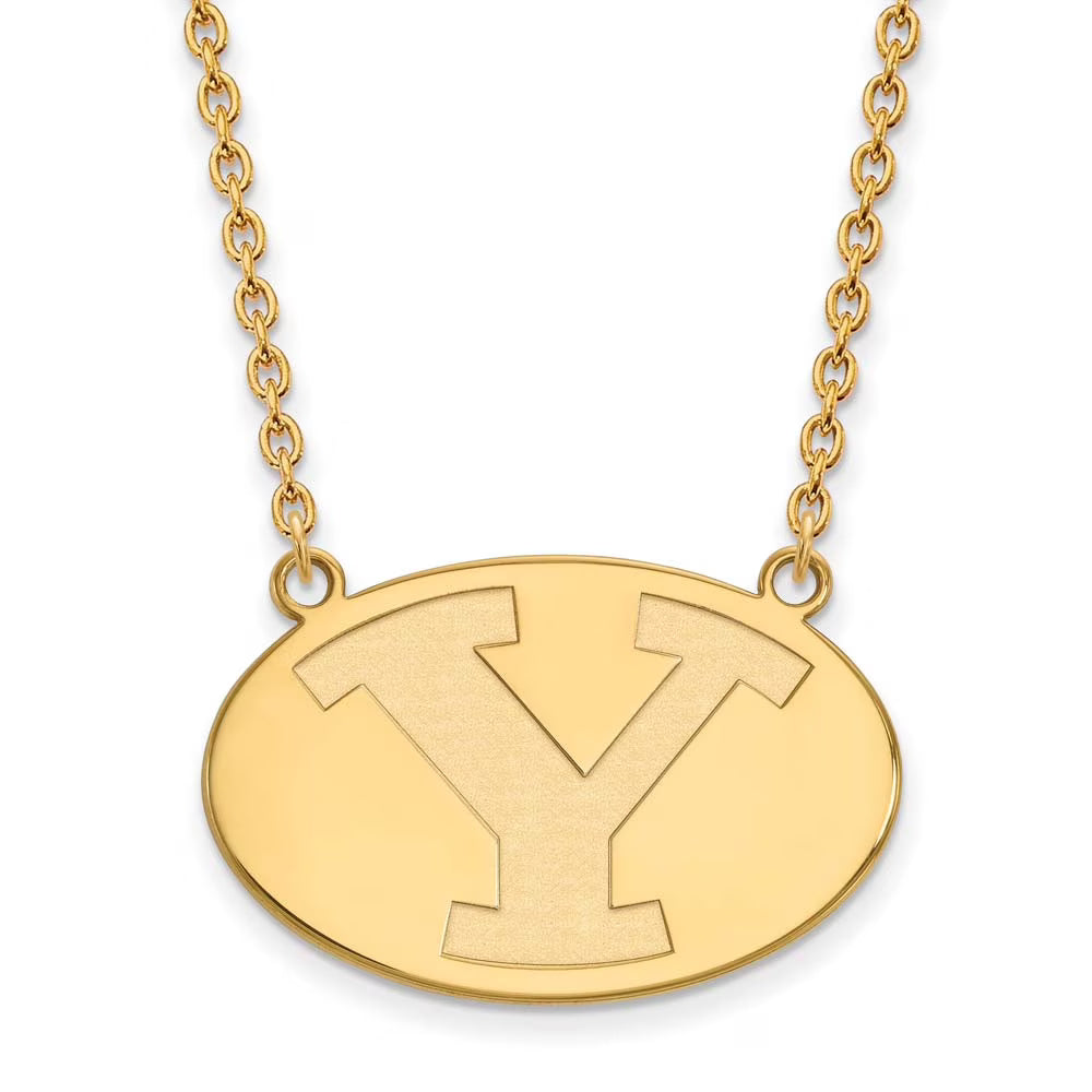 14k Gold Letter Y Pendant 18 inch Necklace W959281