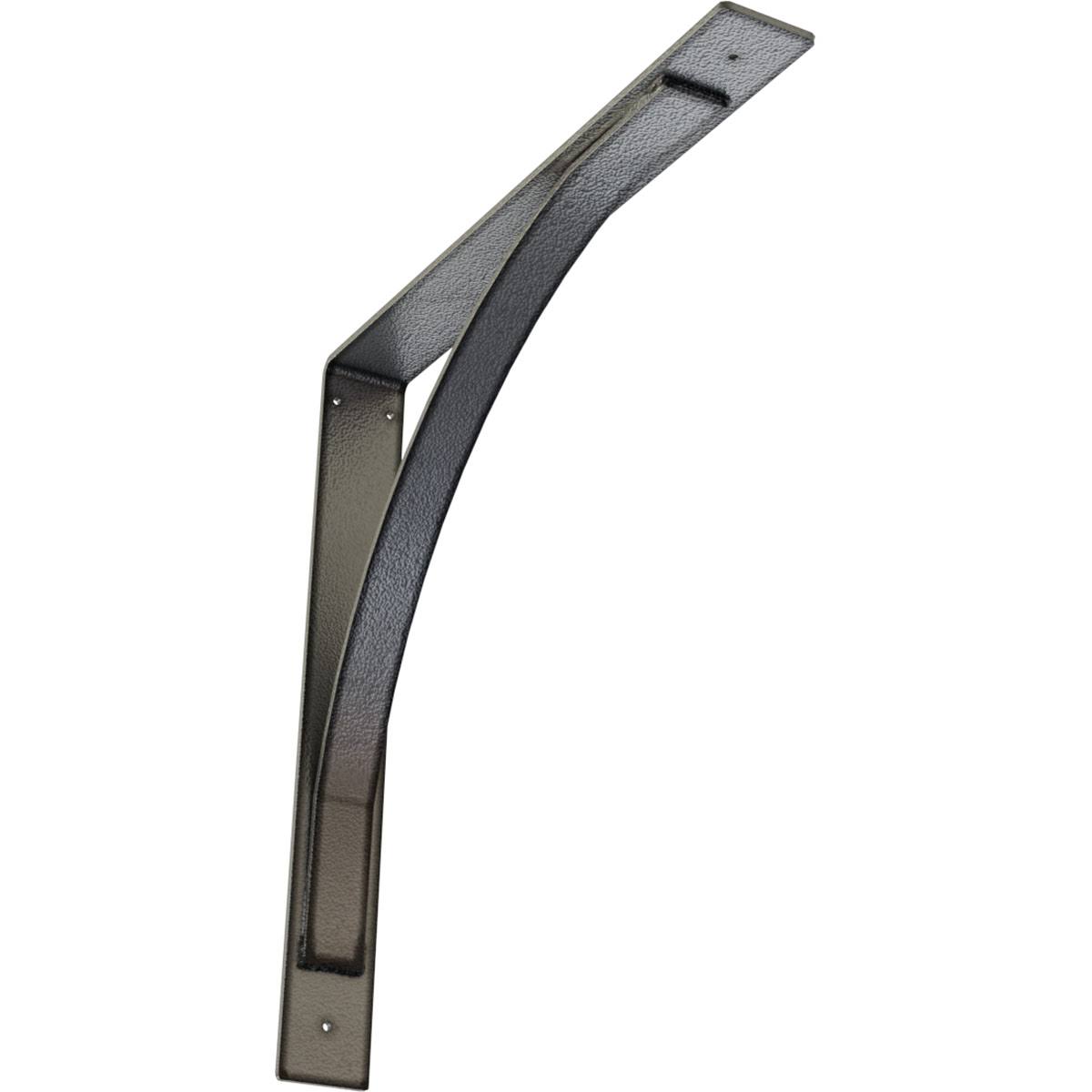 Hammered Silver Steel Bracket O9770
