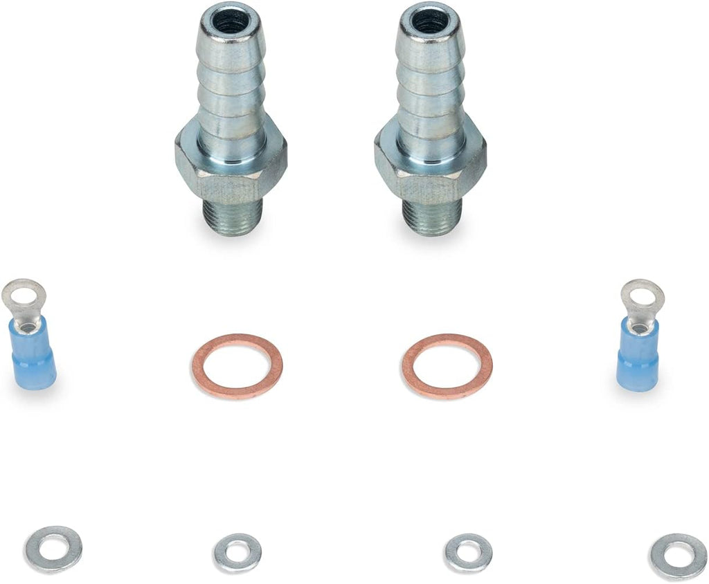 Inline Fuel Pump 255LPH High Pressure with Install Kit Pack of 2 M258134