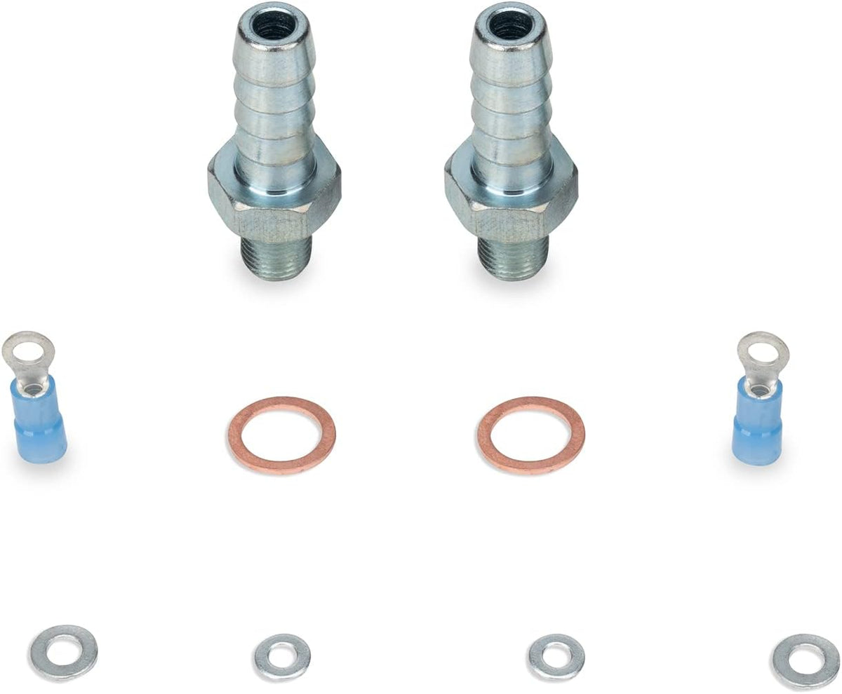 Inline Fuel Pump 255LPH High Pressure with Install Kit Pack of 2 M258134