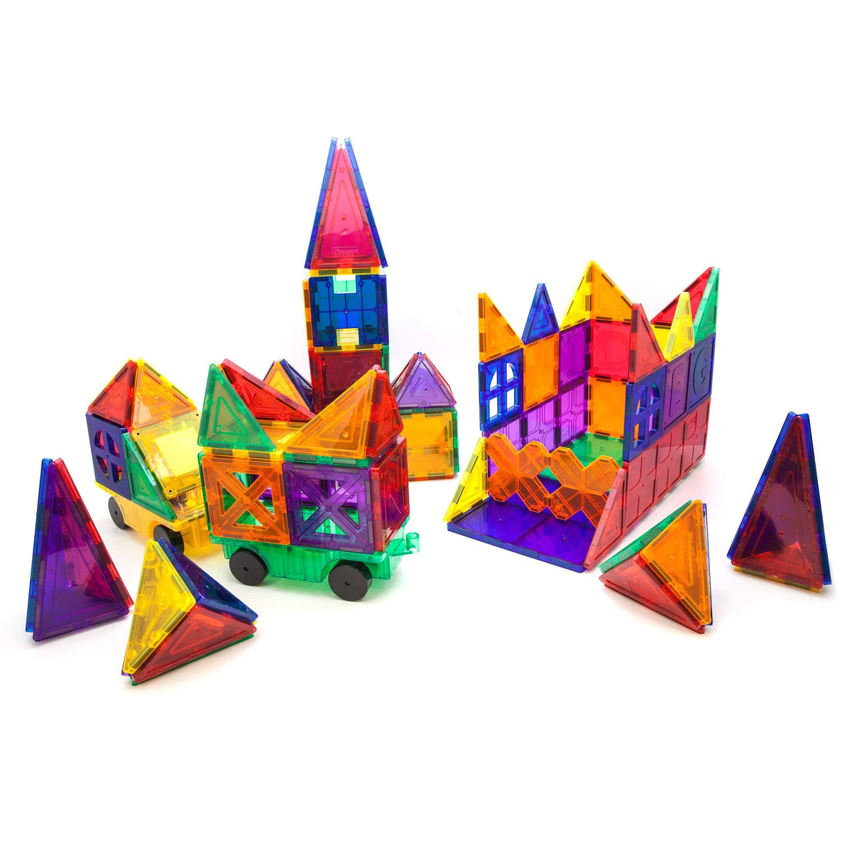180 Piece Magnetic Building Block Toy Construction Kit P395