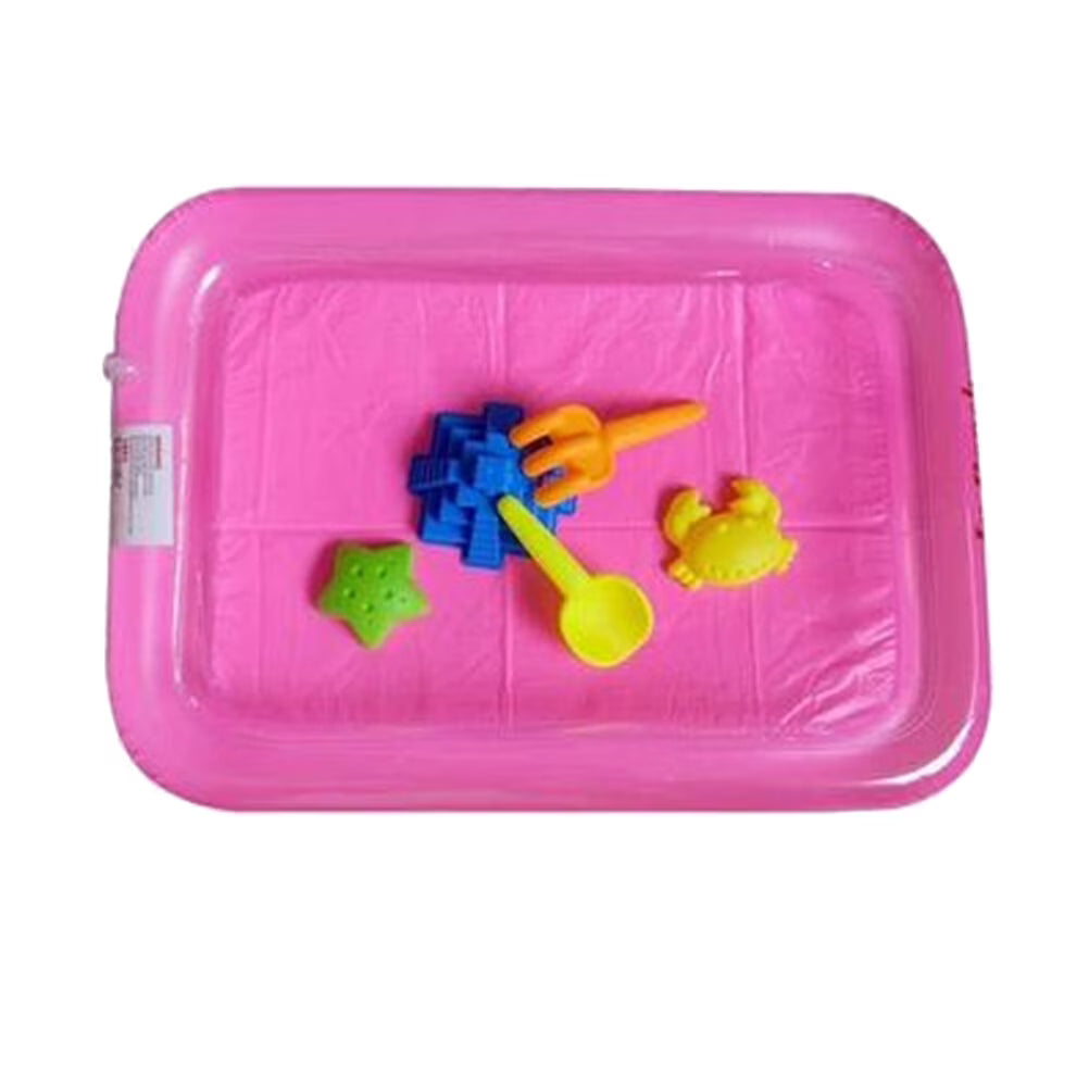 Pink Inflatable Sand Toy Tray Z285751