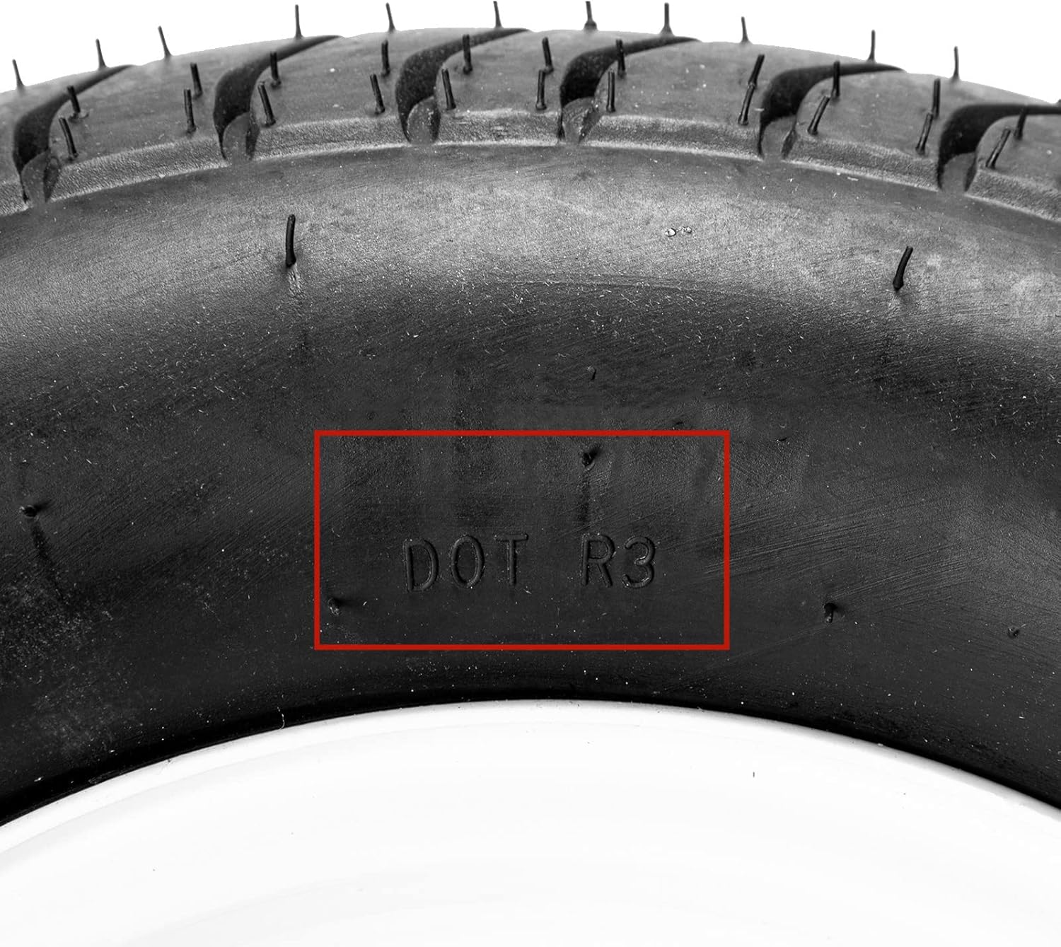2Pcs 4.80-8 Trailer Tires LRB 4PR Tubeless Y12187