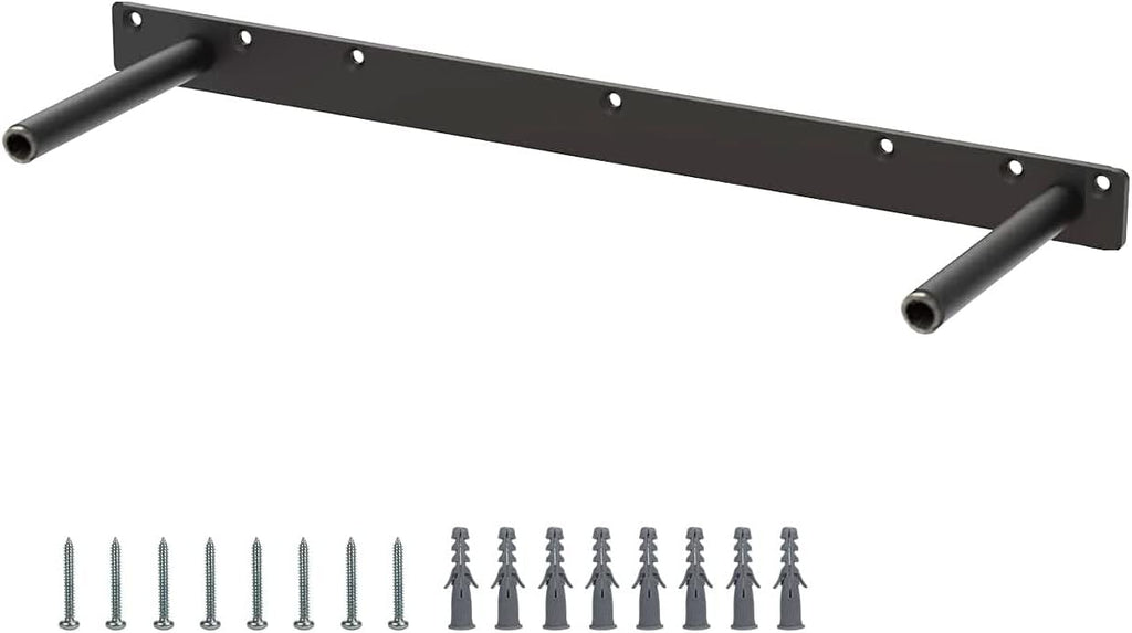 Heavy Duty Floating Shelf Bracket Pair, 150 LB Capacity, 18 Inch, Pack of 2 O282