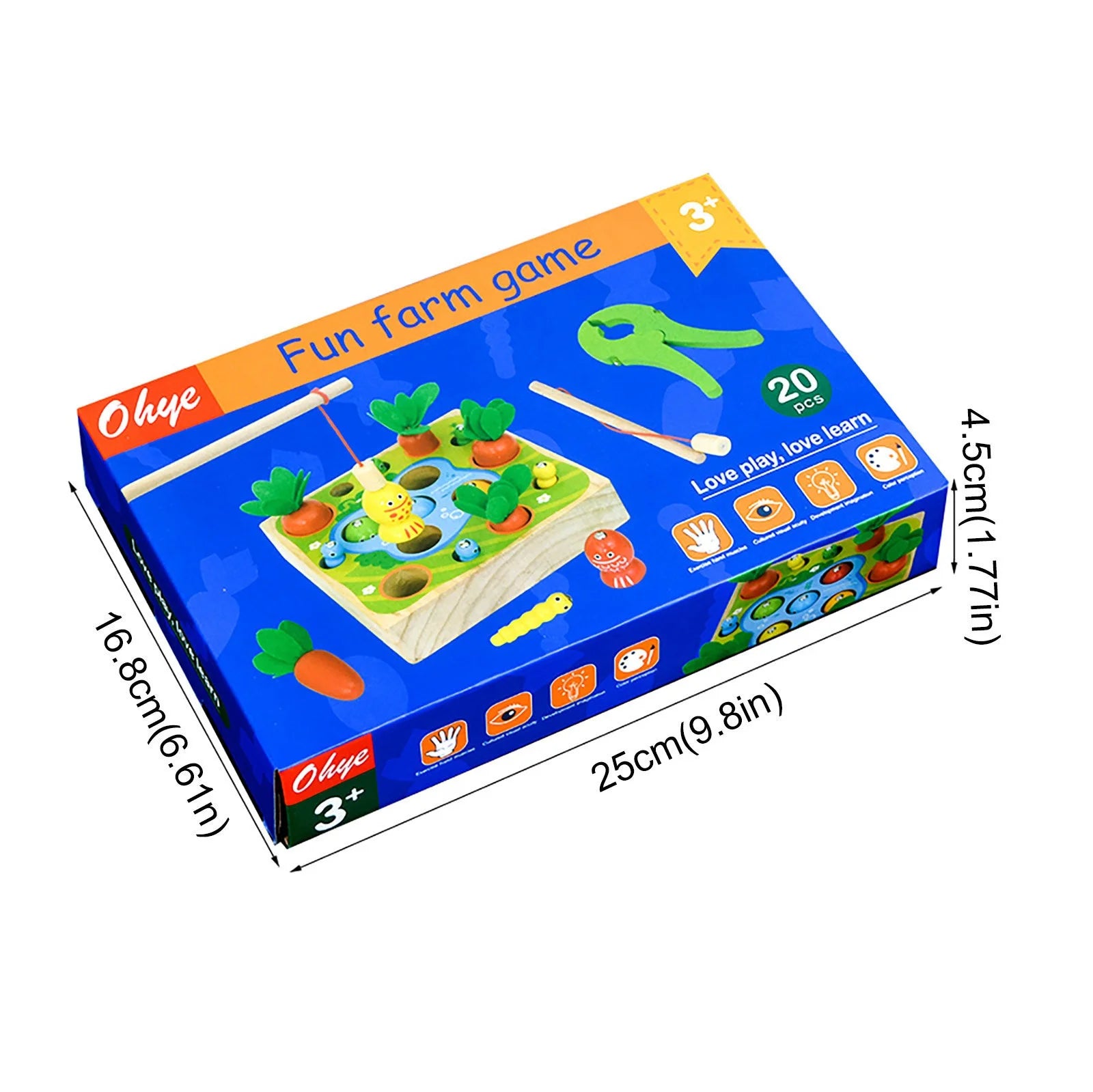 Wooden Building Blocks Educational Toy T630