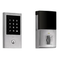 Satin Chrome Electronic Deadbolt T607
