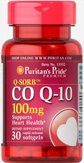 Co Q-10 100 mg Rapid Release Softgels J41505
