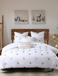 Copper King Cotton Percale Duvet Cover Set A398988