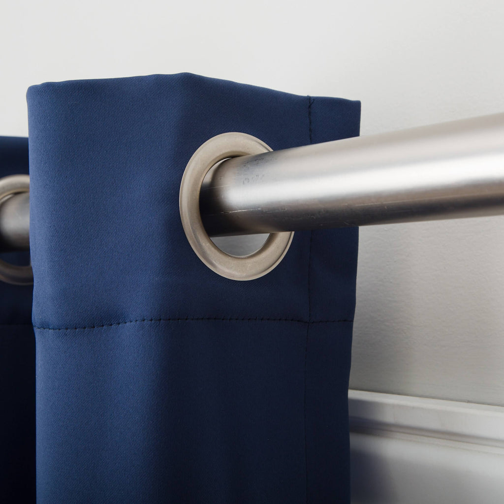 Grey Grommet Panel Pair, 63 Inches G381
