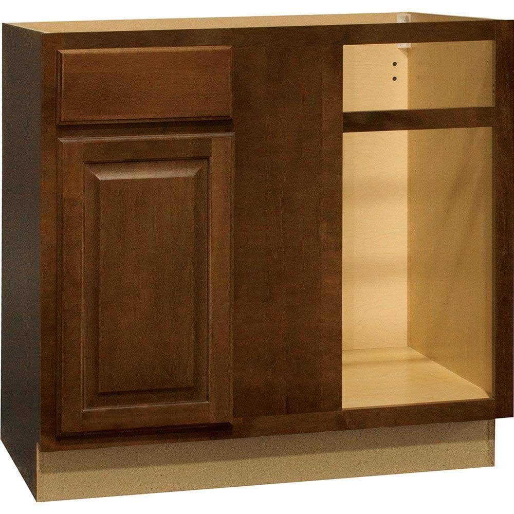Cognac Blind Corner Base Cabinet K97720
