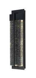 Black LED Outdoor Wall Sconce D2325