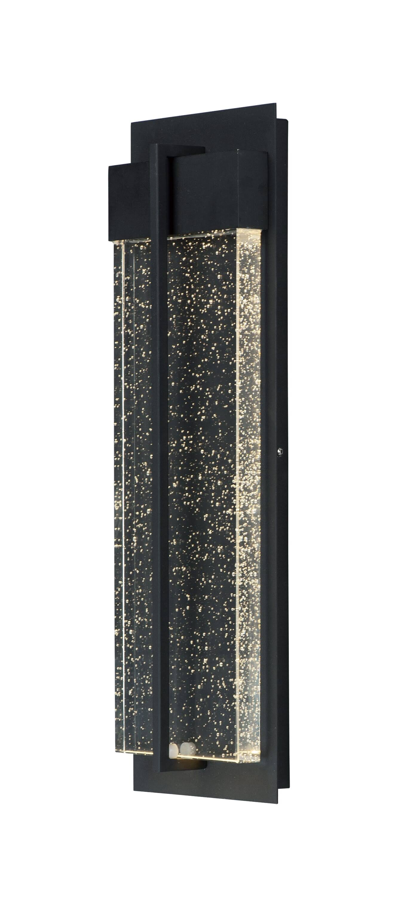 Black LED Outdoor Wall Sconce D2325