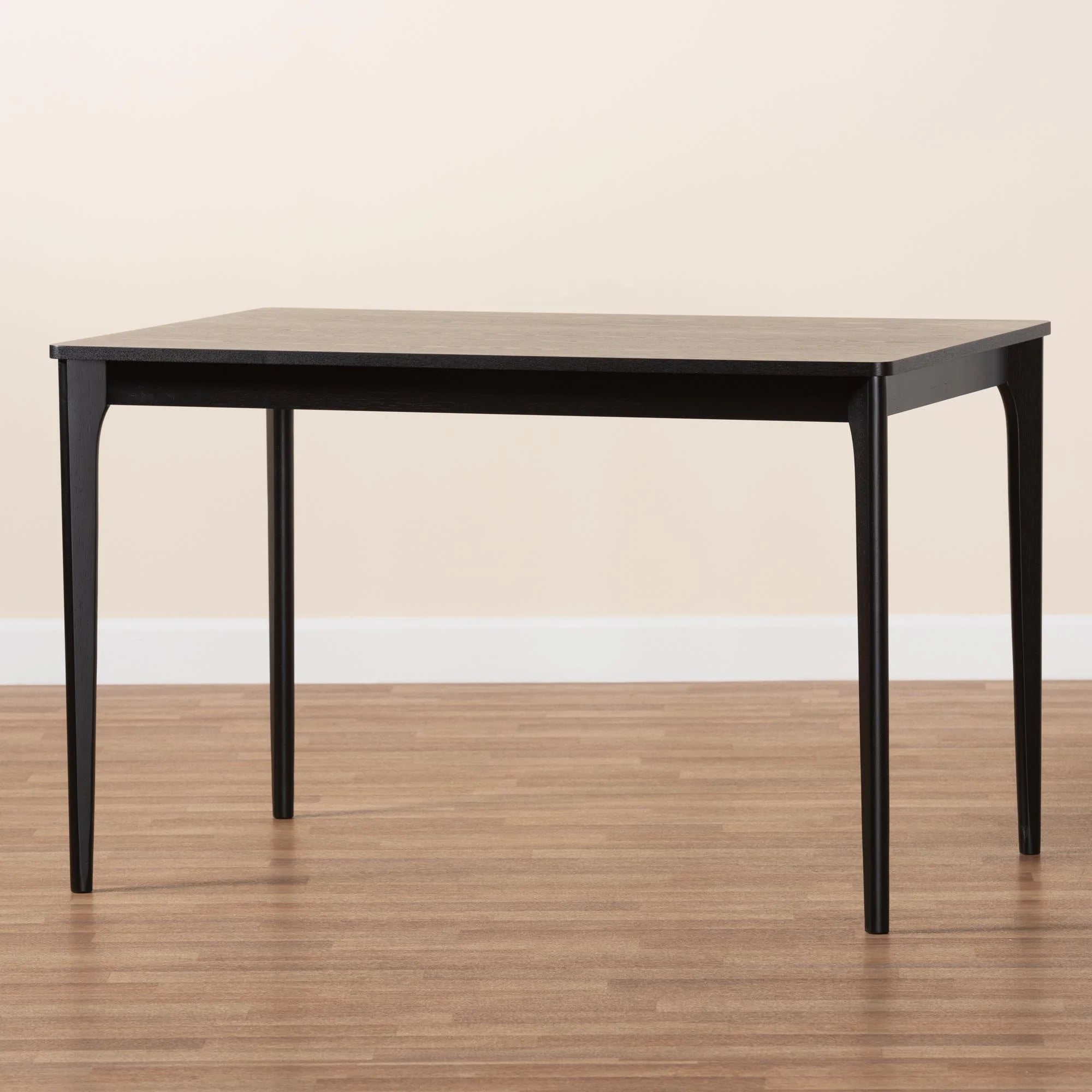 Black Finished Wood Dining Table R7060