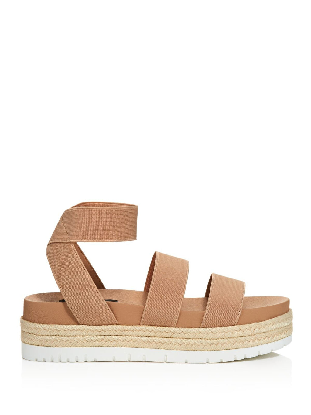 Beige Jute Espadrille Slip On Shoes L13048