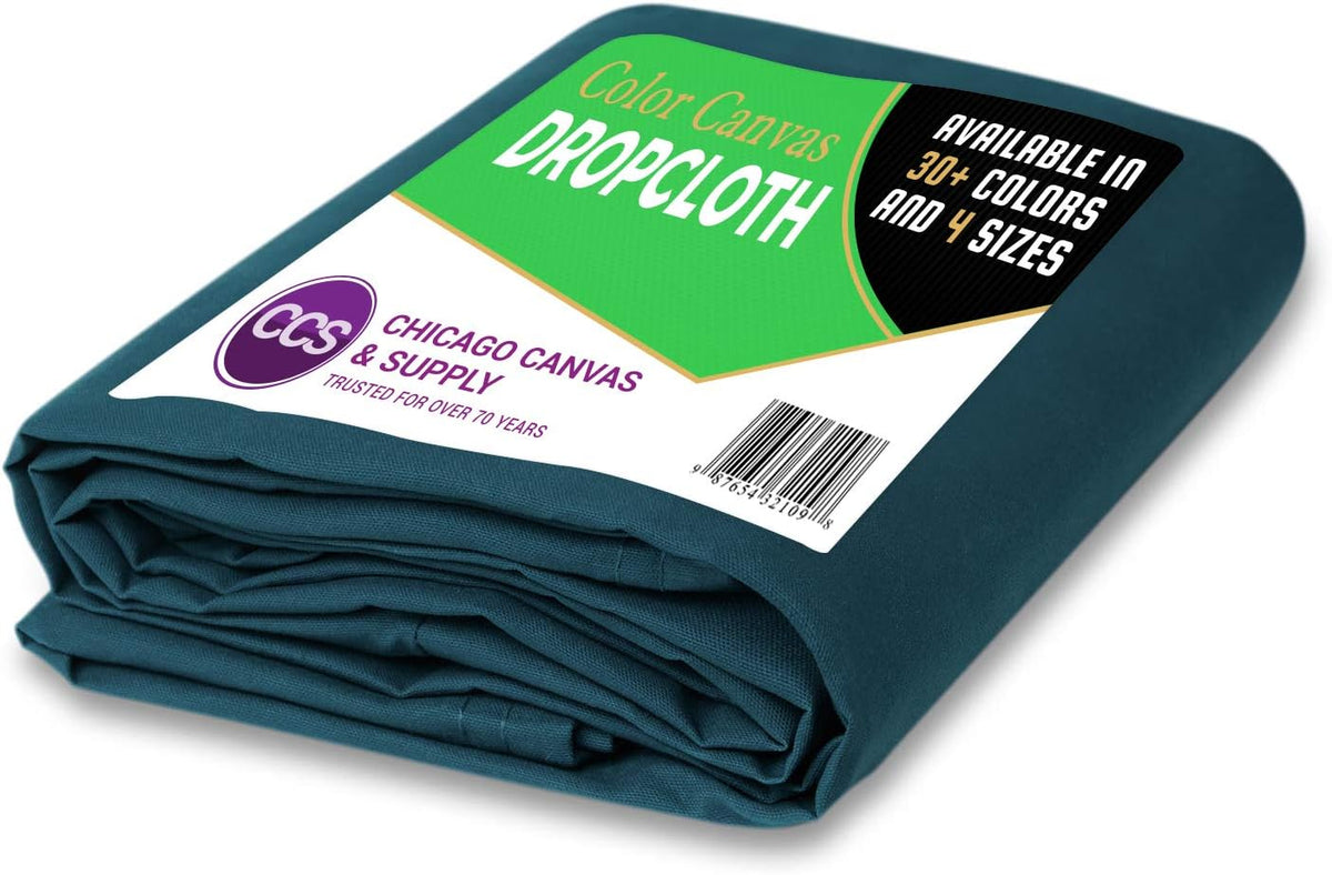 Gold Cotton Canvas Drop Cloth 6 by 10 Feet Pack of 2 W185