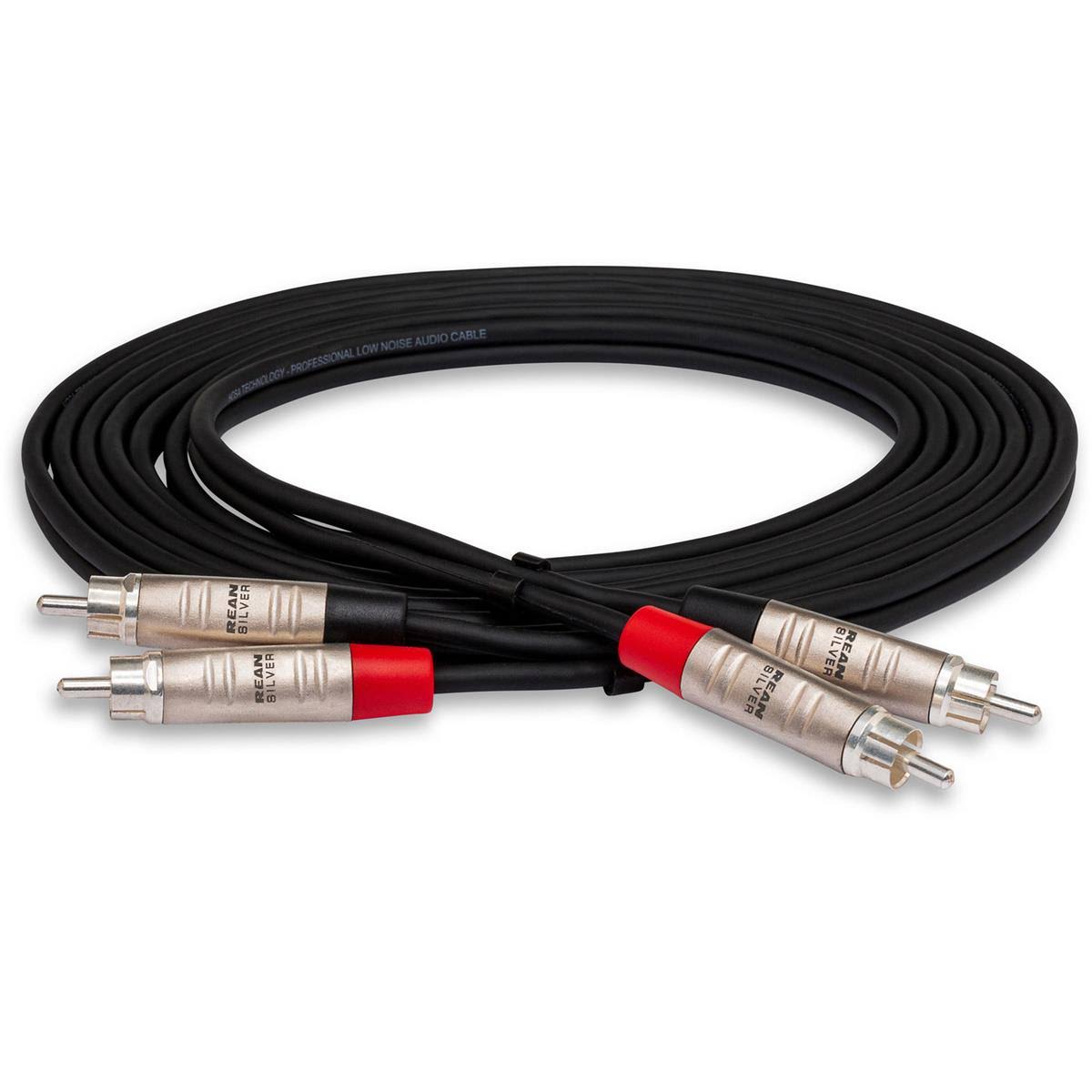75 Feet Dual REAN RCA Stereo Interconnect F411