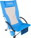 Low Sling Mesh Beach Chair with Carry Bag D730119