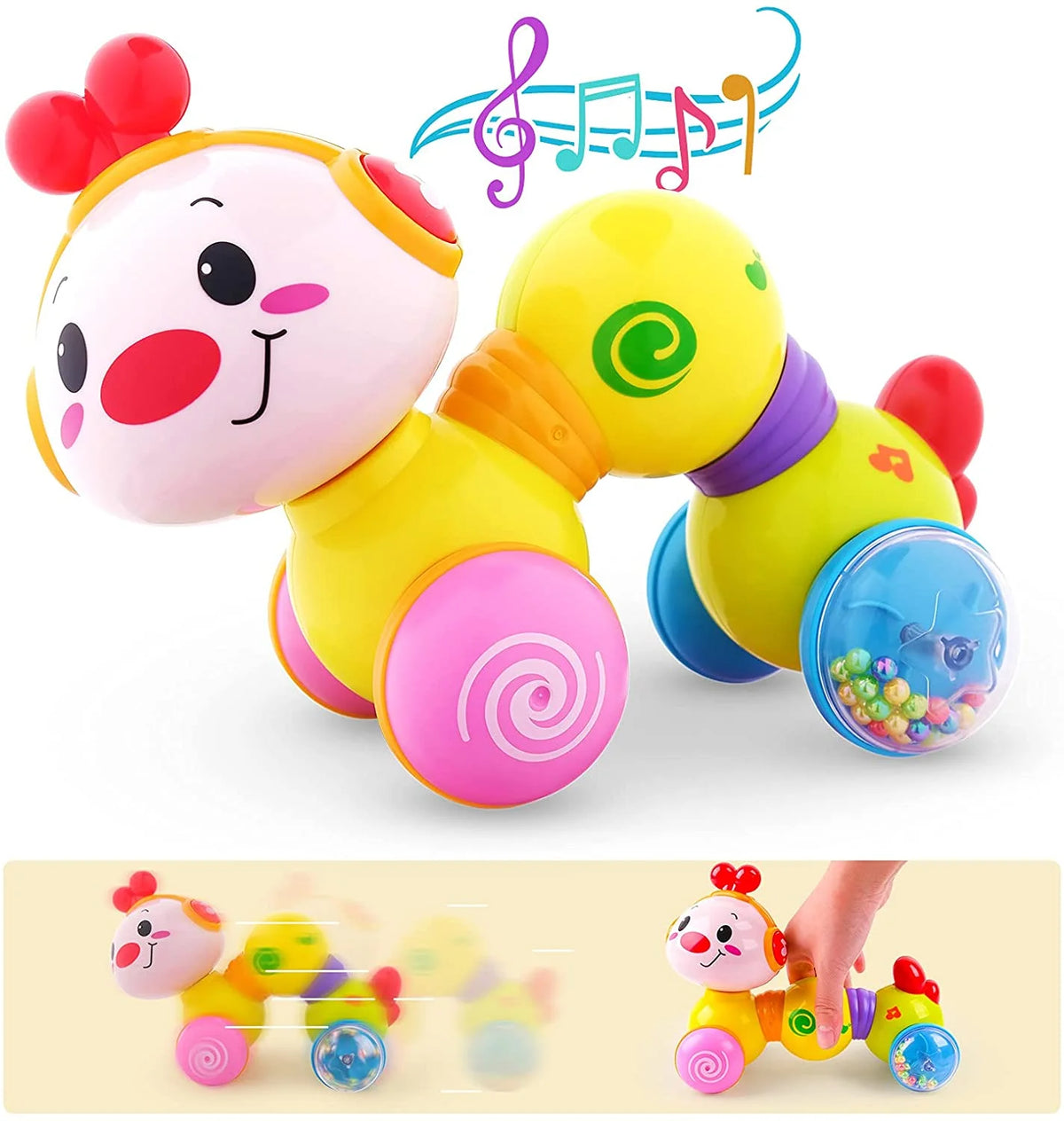 Infant Musical Crawling Toy with Light Up M631