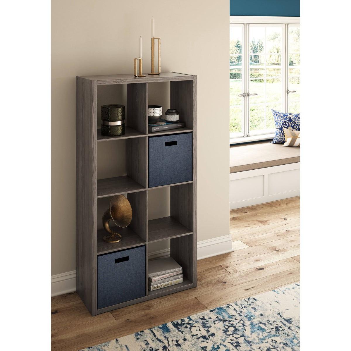 Brown Cube Bookcase S952439