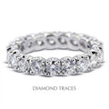 Platinum 950 4-Prong Eternity Ring R59616