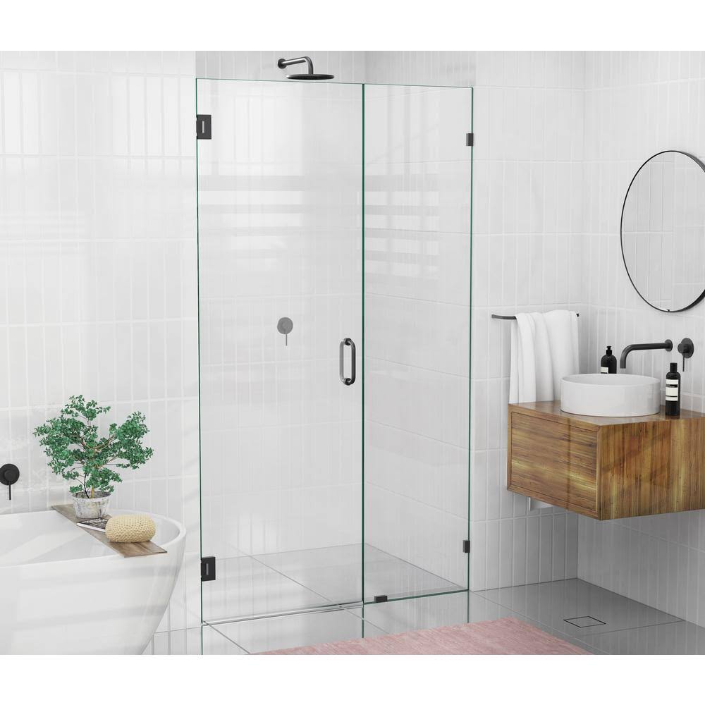 Frameless Shower Door Wall Hinge Matte Black N993406