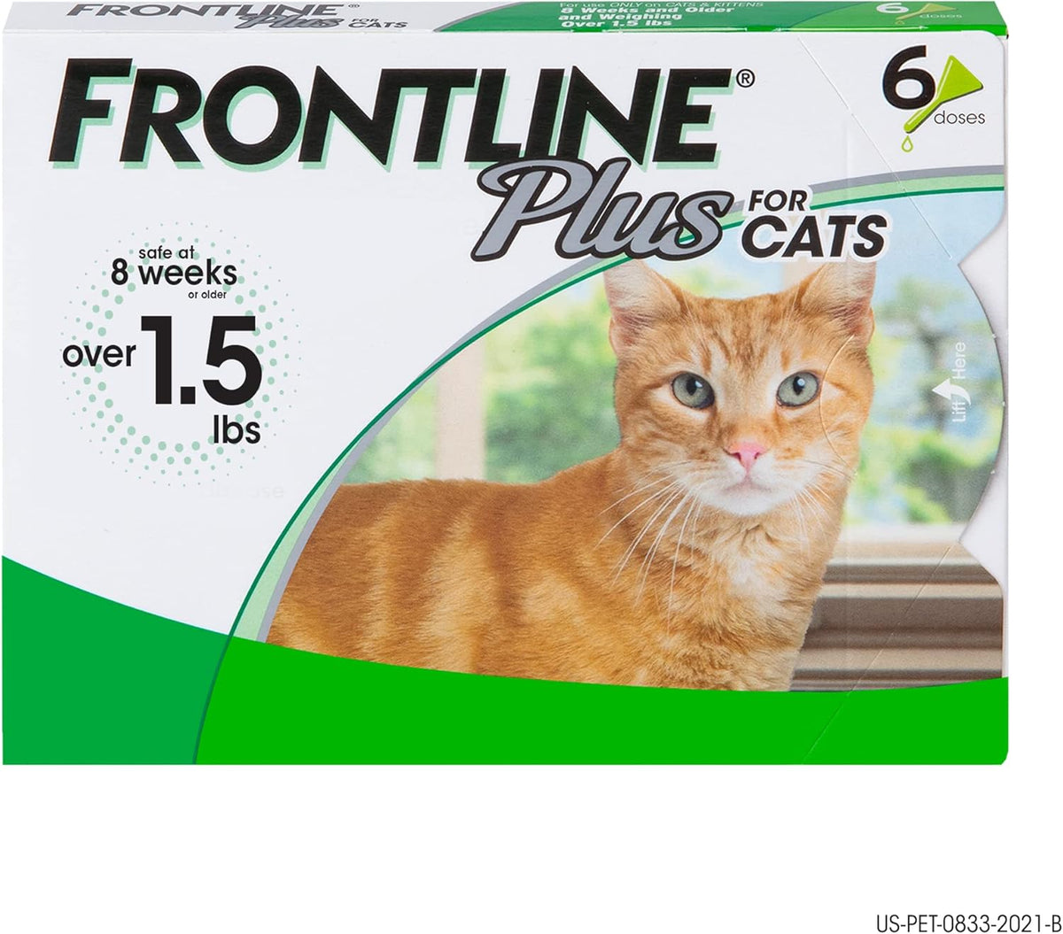 Flea and Tick Treatment for Cats Pack of 2 L2821