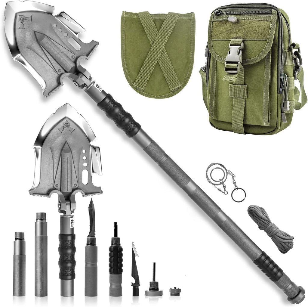 Folding Multifunctional Camping Shovel F8066
