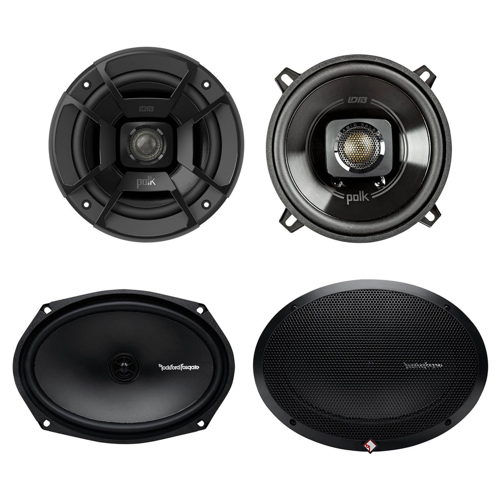 Car Marine ATV Speakers Pair + 6x9 Speakers Pair X5554